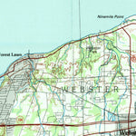 United States Geological Survey Rochester, NY (1984, 100000-Scale) digital map