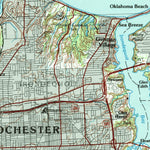 United States Geological Survey Rochester, NY (1984, 100000-Scale) digital map