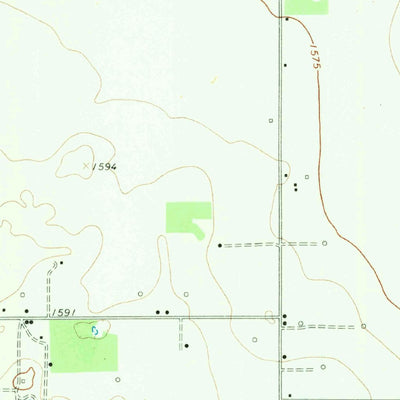 United States Geological Survey Rochester, TX (1967, 24000-Scale) digital map