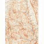 United States Geological Survey Rochester, VT (1915, 62500-Scale) digital map
