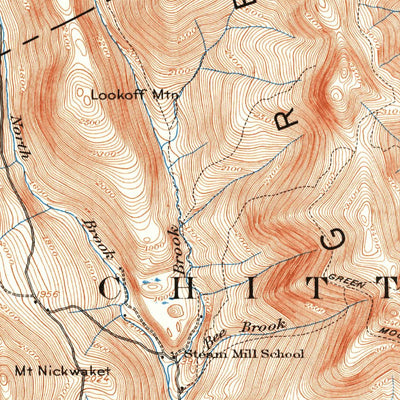 United States Geological Survey Rochester, VT (1915, 62500-Scale) digital map