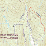 United States Geological Survey Rochester, VT (2021, 24000-Scale) digital map