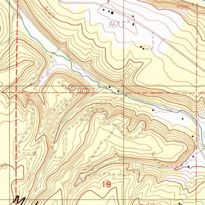 United States Geological Survey Rochester, WA (1986, 24000-Scale) digital map
