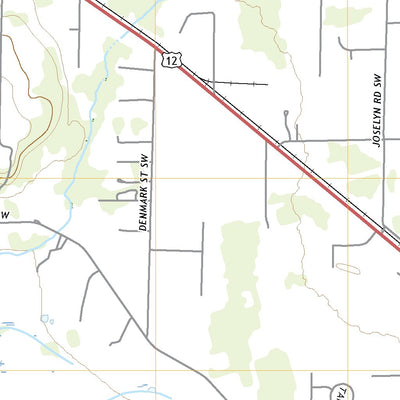 United States Geological Survey Rochester, WA (2020, 24000-Scale) digital map