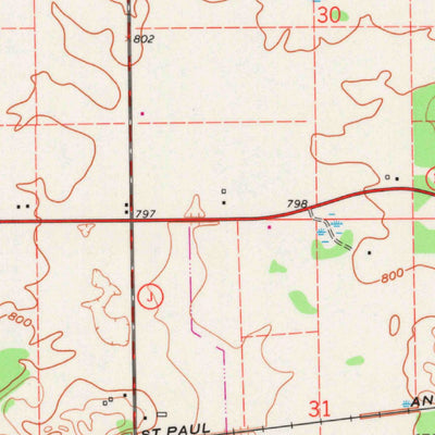 United States Geological Survey Rochester, WI (1960, 24000-Scale) digital map