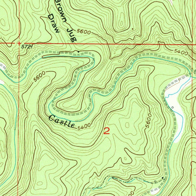 United States Geological Survey Rochford, SD (1956, 24000-Scale) digital map