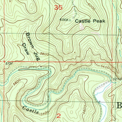 United States Geological Survey Rochford, SD (1998, 24000-Scale) digital map