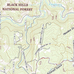 United States Geological Survey Rochford, SD (2021, 24000-Scale) digital map