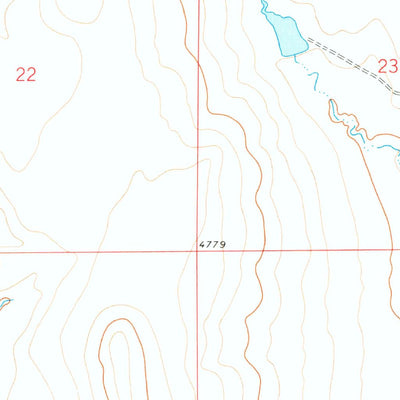United States Geological Survey Rock Basin, CO (1978, 24000-Scale) digital map