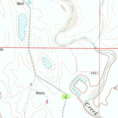 United States Geological Survey Rock Basin, CO (1978, 24000-Scale) digital map