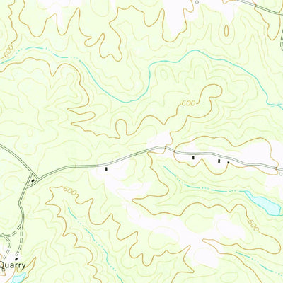 United States Geological Survey Rock Branch, GA (1972, 24000-Scale) digital map