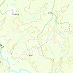 United States Geological Survey Rock Branch, GA (1972, 24000-Scale) digital map