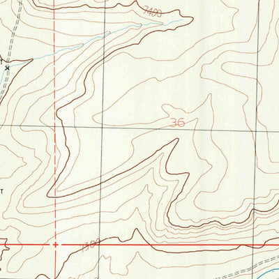 United States Geological Survey Rock Cabin Spring, WY (1986, 24000-Scale) digital map