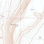 United States Geological Survey Rock Camp Draw, OR (1971, 24000-Scale) digital map
