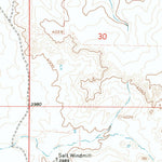 United States Geological Survey Rock Camp, TX-NM (1968, 24000-Scale) digital map