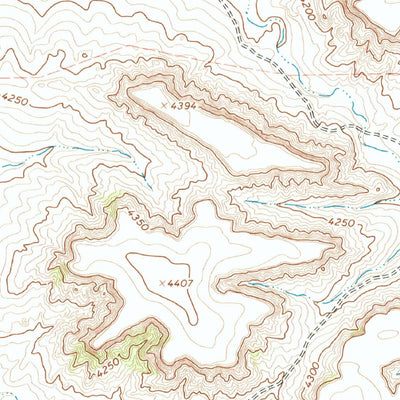 United States Geological Survey Rock Camp, TX-NM (1968, 24000-Scale) digital map