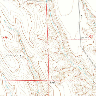 United States Geological Survey Rock Canyon, NE (1973, 24000-Scale) digital map