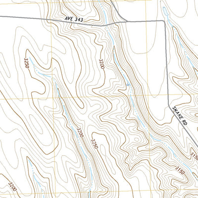 United States Geological Survey Rock Canyon, NE (2021, 24000-Scale) digital map
