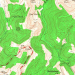 United States Geological Survey Rock Cave, WV (1966, 24000-Scale) digital map