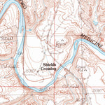 United States Geological Survey Rock City, MT (1985, 24000-Scale) digital map