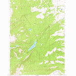 United States Geological Survey Rock Creek Lake, MT (1967, 24000-Scale) digital map
