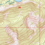 United States Geological Survey Rock Creek Lake, MT (1996, 24000-Scale) digital map