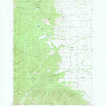 United States Geological Survey Rock Creek, OR (1972, 24000-Scale) digital map