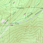 United States Geological Survey Rock Creek, OR (1972, 24000-Scale) digital map