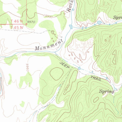 United States Geological Survey Rock Creek Park, CO (1965, 24000-Scale) digital map