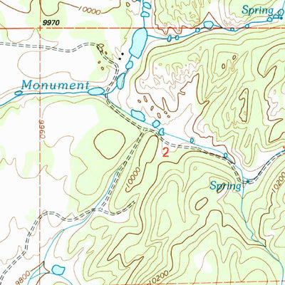 United States Geological Survey Rock Creek Park, CO (2001, 24000-Scale) digital map