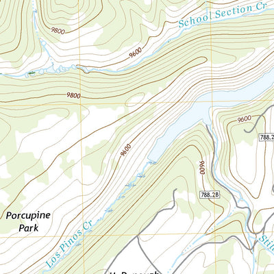 United States Geological Survey Rock Creek Park, CO (2019, 24000-Scale) digital map
