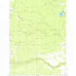 United States Geological Survey Rock Creek Reservoir, OR (1962, 24000-Scale) digital map