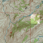 United States Geological Survey Rock Creek, WY (1992, 24000-Scale) digital map