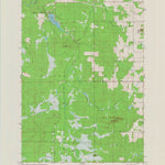 United States Geological Survey Rock Dam Lake, WI (1979, 24000-Scale) digital map