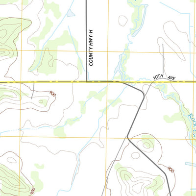United States Geological Survey Rock Falls, WI (2013, 24000-Scale) digital map