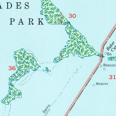 United States Geological Survey Rock Harbor, FL (1947, 24000-Scale) digital map