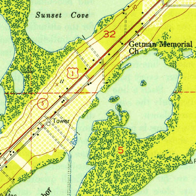 United States Geological Survey Rock Harbor, FL (1949, 24000-Scale) digital map