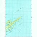 United States Geological Survey Rock Harbor Lodge, MI (1985, 24000-Scale) digital map