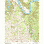 United States Geological Survey Rock Haven, KY-IN (1998, 24000-Scale) digital map