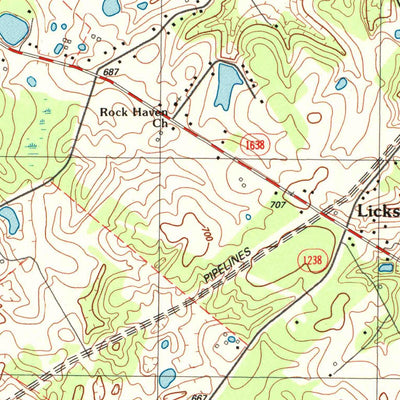 United States Geological Survey Rock Haven, KY-IN (1998, 24000-Scale) digital map