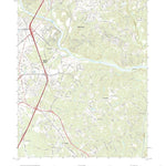 United States Geological Survey Rock Hill East, SC (2020, 24000-Scale) digital map
