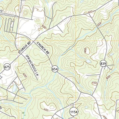 United States Geological Survey Rock Hill East, SC (2020, 24000-Scale) digital map