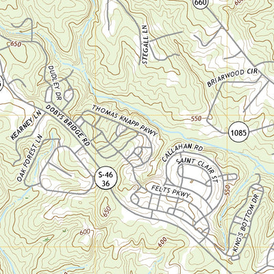 United States Geological Survey Rock Hill East, SC (2020, 24000-Scale) digital map