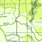 United States Geological Survey Rock Hill, LA (1932, 31680-Scale) digital map