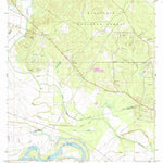 United States Geological Survey Rock Hill, LA (1972, 24000-Scale) digital map
