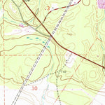 United States Geological Survey Rock Hill, LA (1972, 24000-Scale) digital map