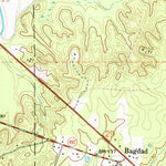 United States Geological Survey Rock Hill, LA (1972, 24000-Scale) digital map