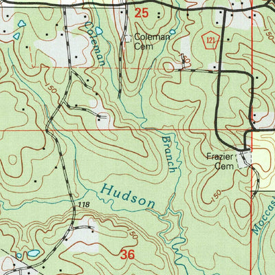 United States Geological Survey Rock Hill, LA (2003, 24000-Scale) digital map