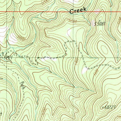 United States Geological Survey Rock House, AZ (1986, 24000-Scale) digital map
