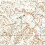 United States Geological Survey Rock House Canyon, NM (1962, 24000-Scale) digital map